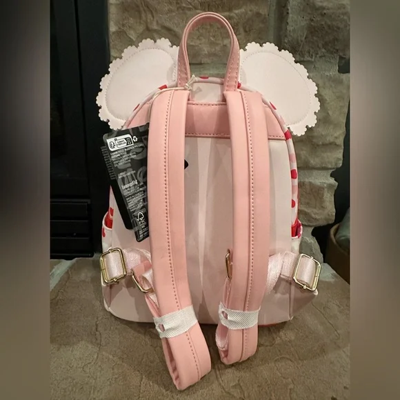Adorable Loungefly Minnie and Mickey Mini Backpack ❤️ 💖 - Picture 5 of 9